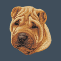 Chinese Shar-pei Embroidered Baseball Cap