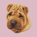 Chinese Shar-pei Embroidered Baseball Cap