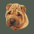 Chinese Shar-pei Embroidered Baseball Cap