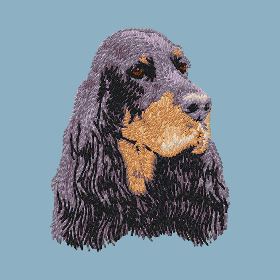 Gordon Setter Embroidered Sweatshirt Hoodie