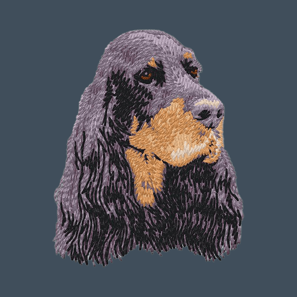 Gordon Setter Embroidered Baseball Cap