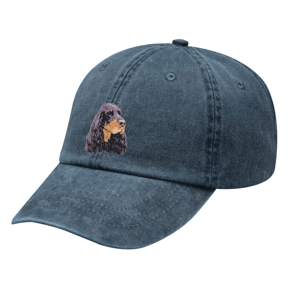 Gordon Setter Embroidered Baseball Cap