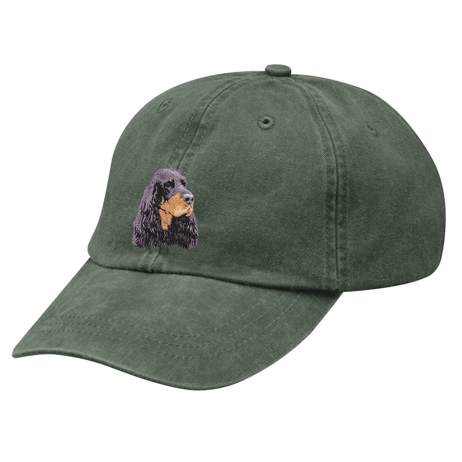Gordon Setter Embroidered Baseball Cap