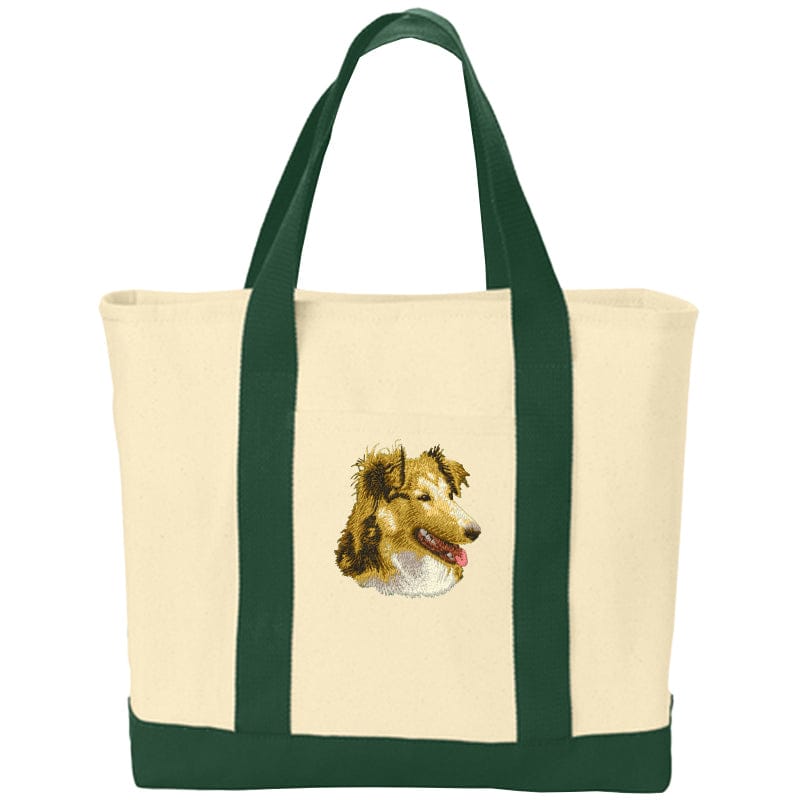 Shetland Sheepdog Embroidered Tote