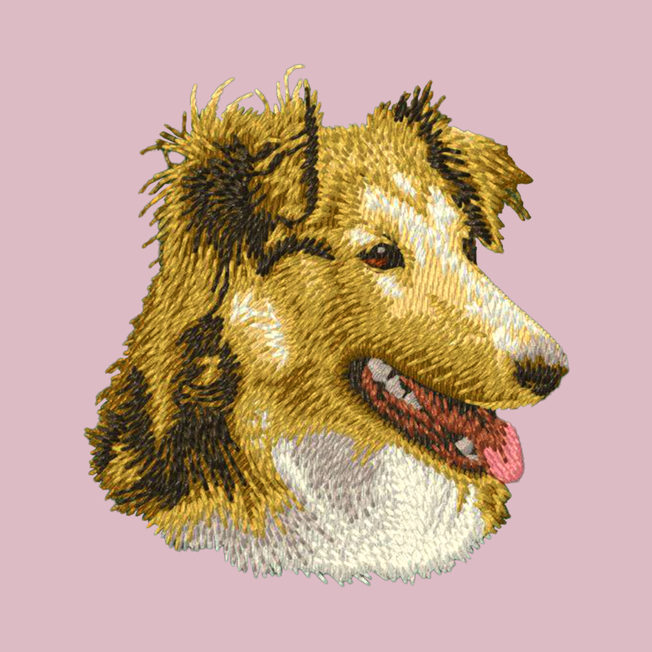 Shetland Sheepdog Embroidered Baseball Cap