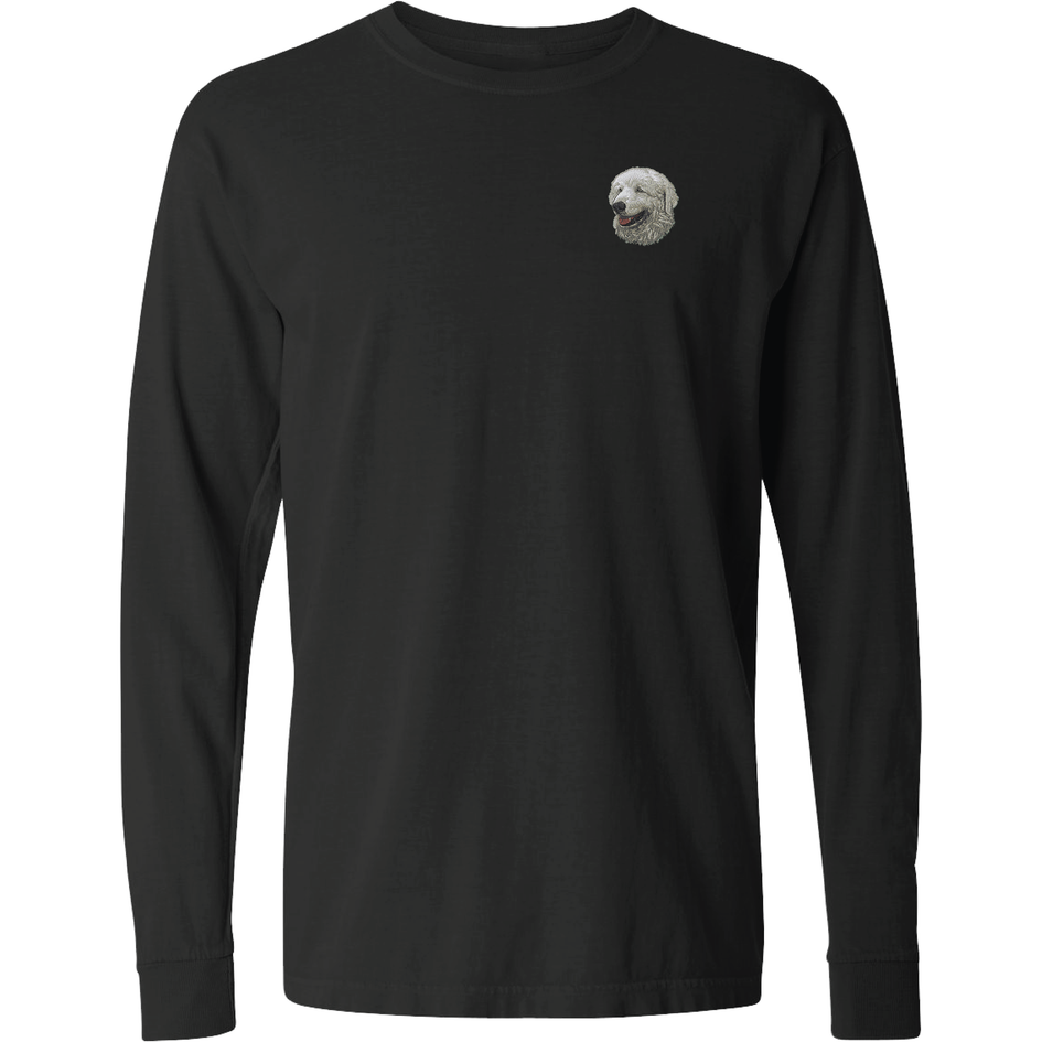 Kuvasz Embroidered Classic Long Sleeve Shirt