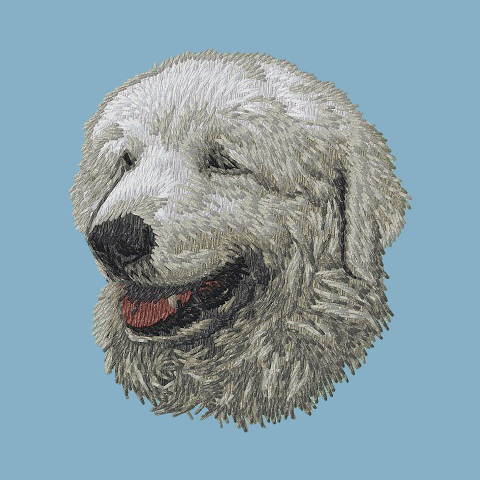 Kuvasz Embroidered Classic Long Sleeve Shirt