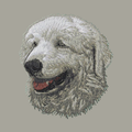Kuvasz Embroidered Classic Long Sleeve Shirt