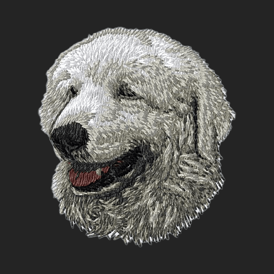 Kuvasz Embroidered Sweatshirt Hoodie