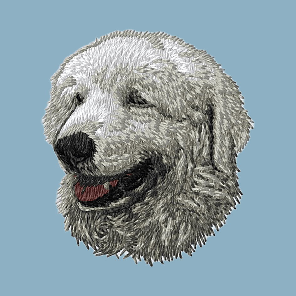 Kuvasz Embroidered Sweatshirt Hoodie
