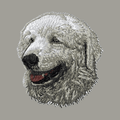 Kuvasz Embroidered Sweatshirt Hoodie