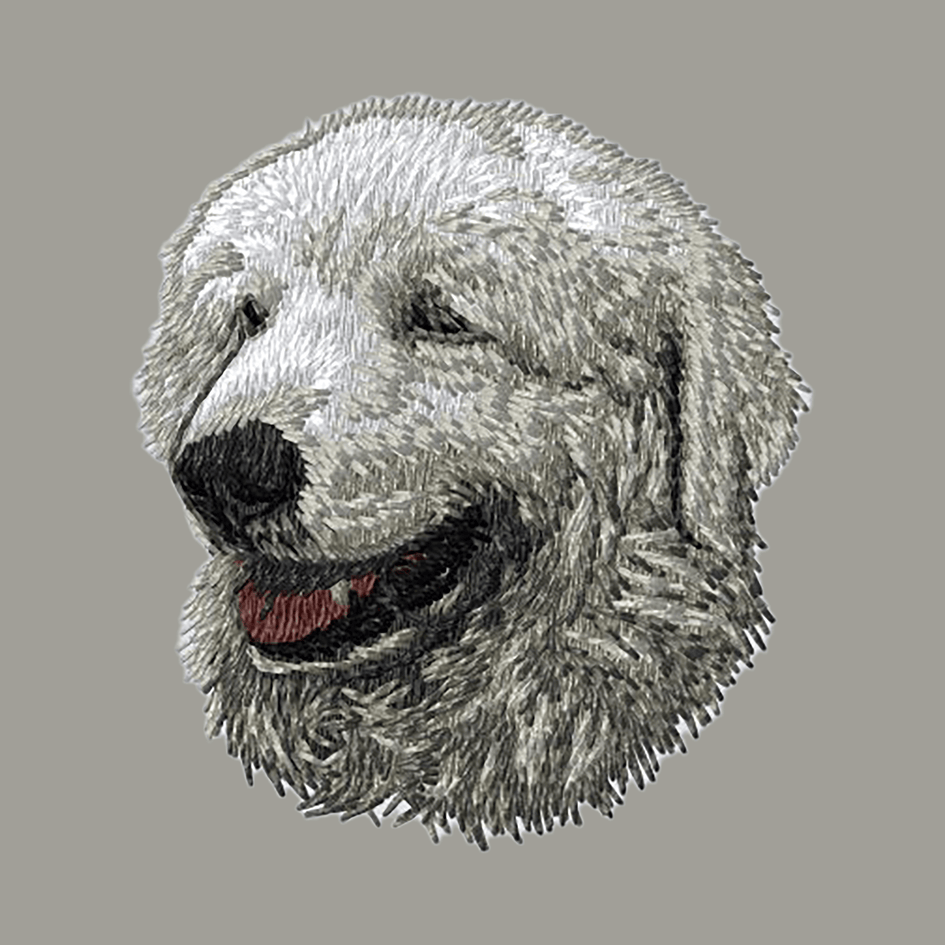 Kuvasz Embroidered Sweatshirt Hoodie