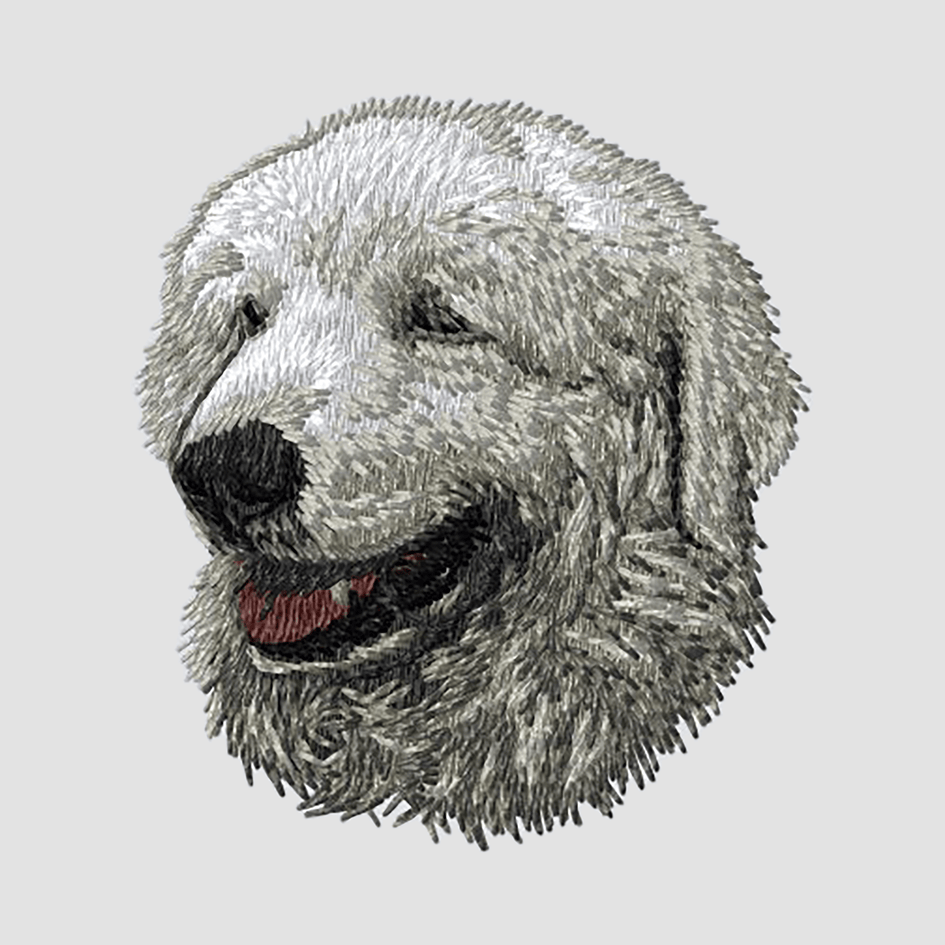 Kuvasz Embroidered Sweatshirt Hoodie