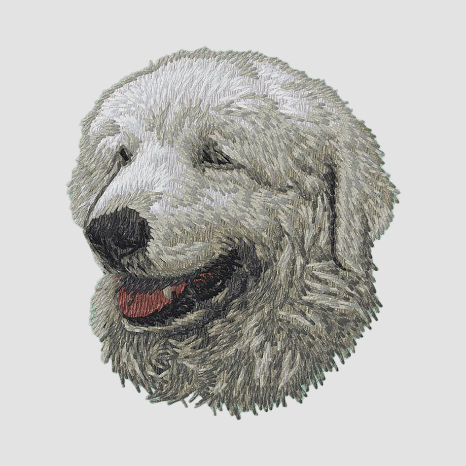 Kuvasz Embroidered Classic Long Sleeve Shirt