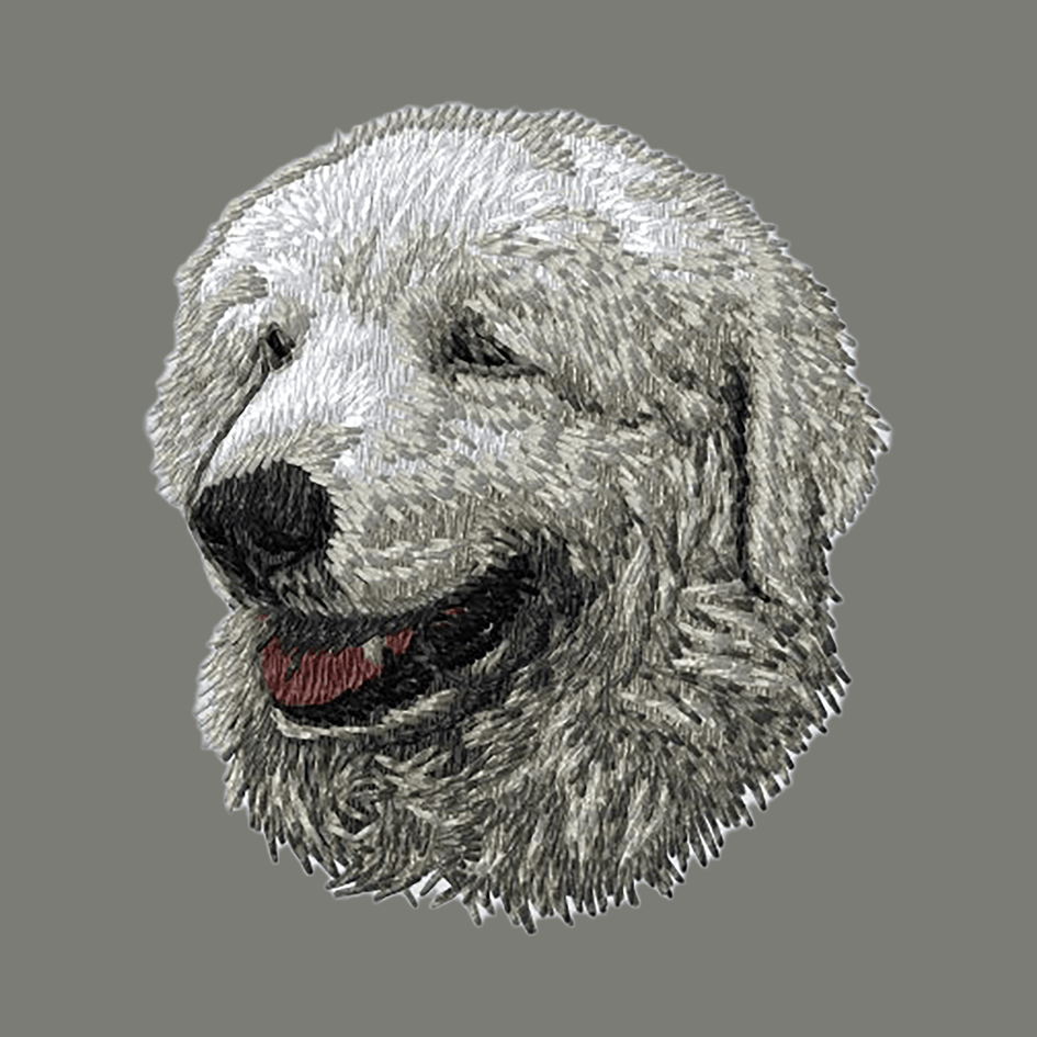 Kuvasz Embroidered Wearable Blanket