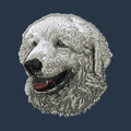 Kuvasz Embroidered Wearable Blanket