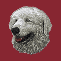Kuvasz Embroidered Wearable Blanket