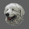 Kuvasz Embroidered Women's Fleece Jacket