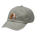 Irish Red and White Setter Embroidered Baseball Cap