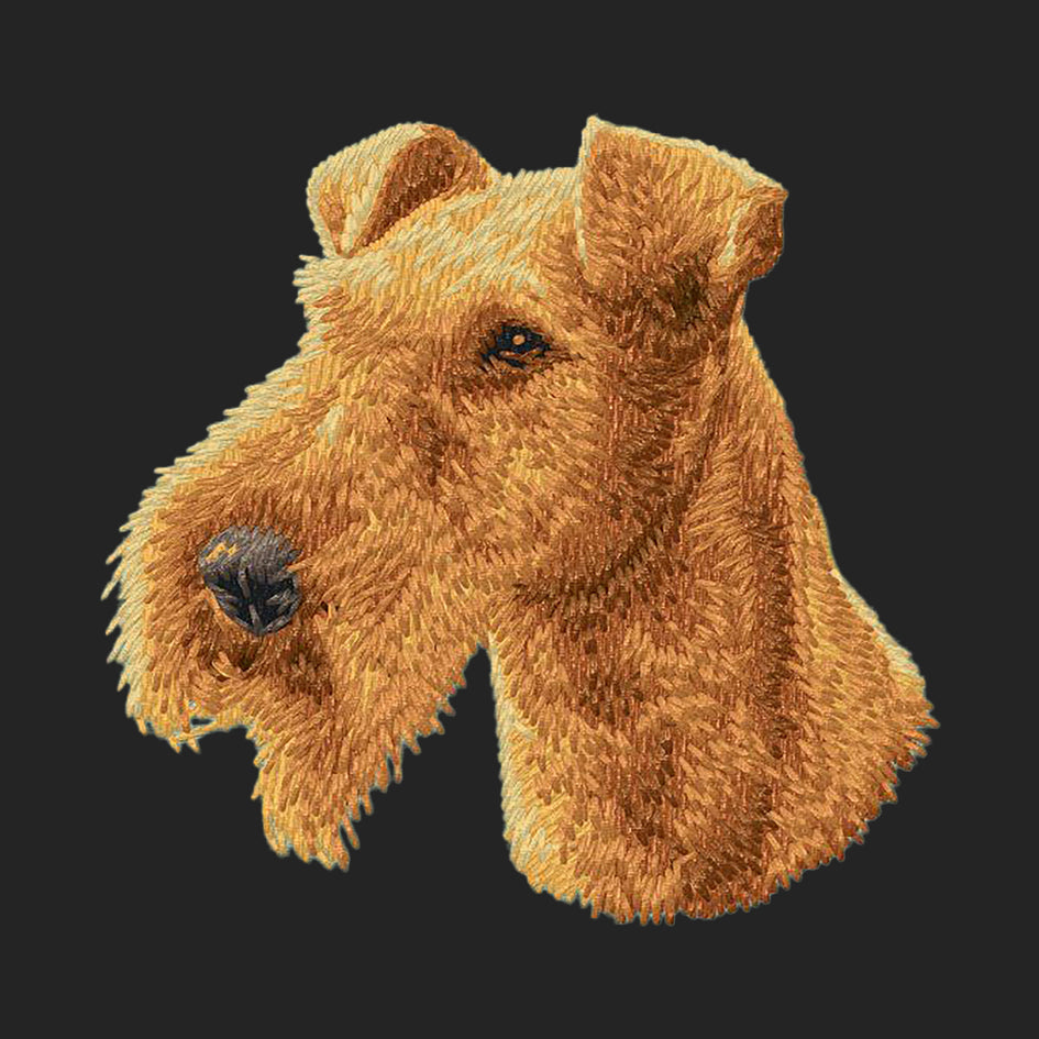 Irish Terrier Embroidered Sweatshirt Hoodie