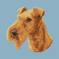 Irish Terrier Embroidered Sweatshirt Hoodie