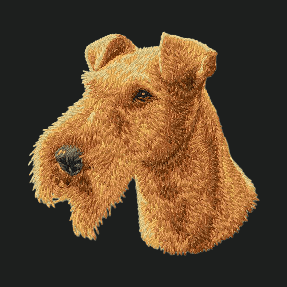 Irish Terrier Embroidered Crossbody Bag