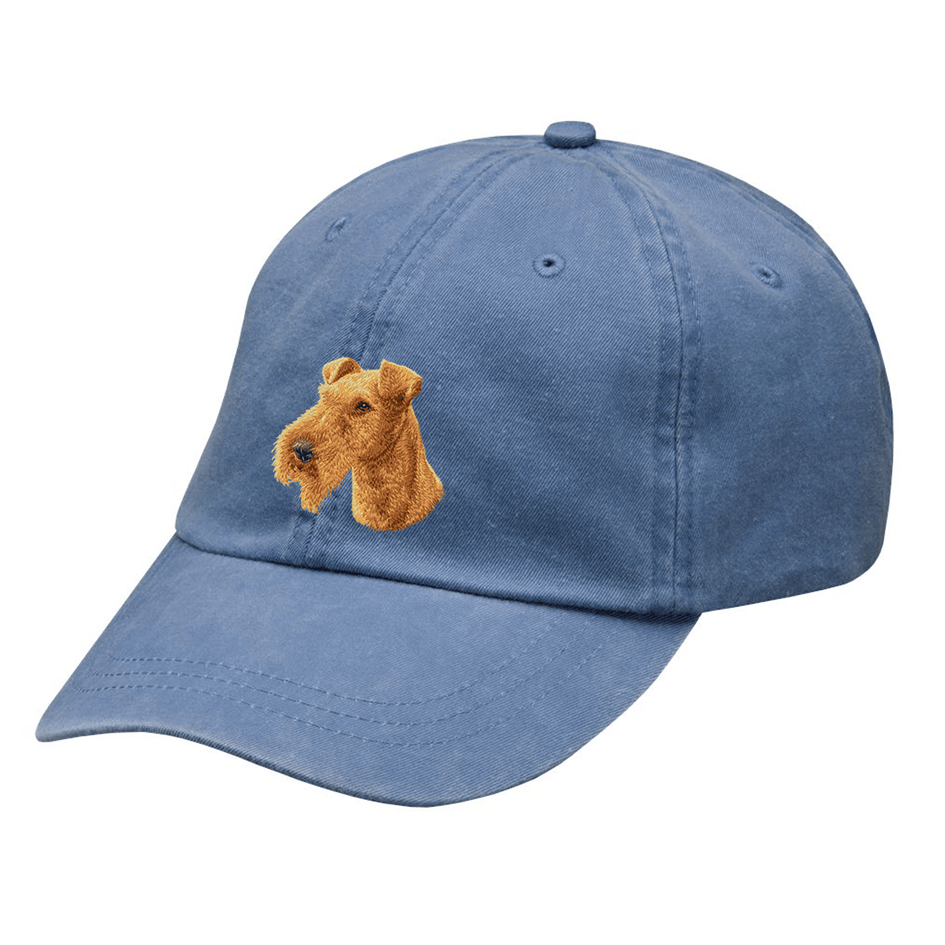 Irish Terrier Embroidered Baseball Cap