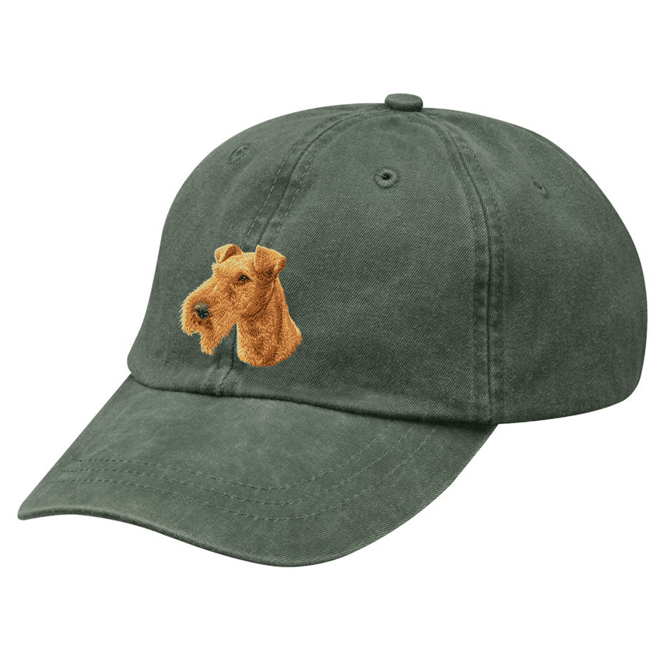 Irish Terrier Embroidered Baseball Cap