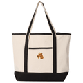 Irish Terrier Embroidered Tote