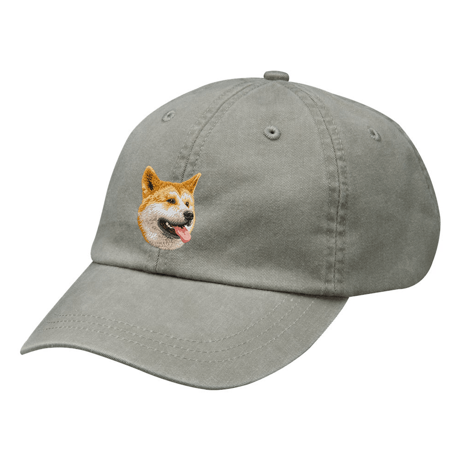 Shiba Inu Embroidered Baseball Cap