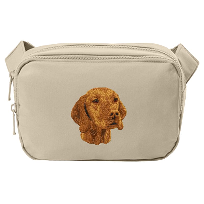 Vizsla Embroidered Crossbody Bag