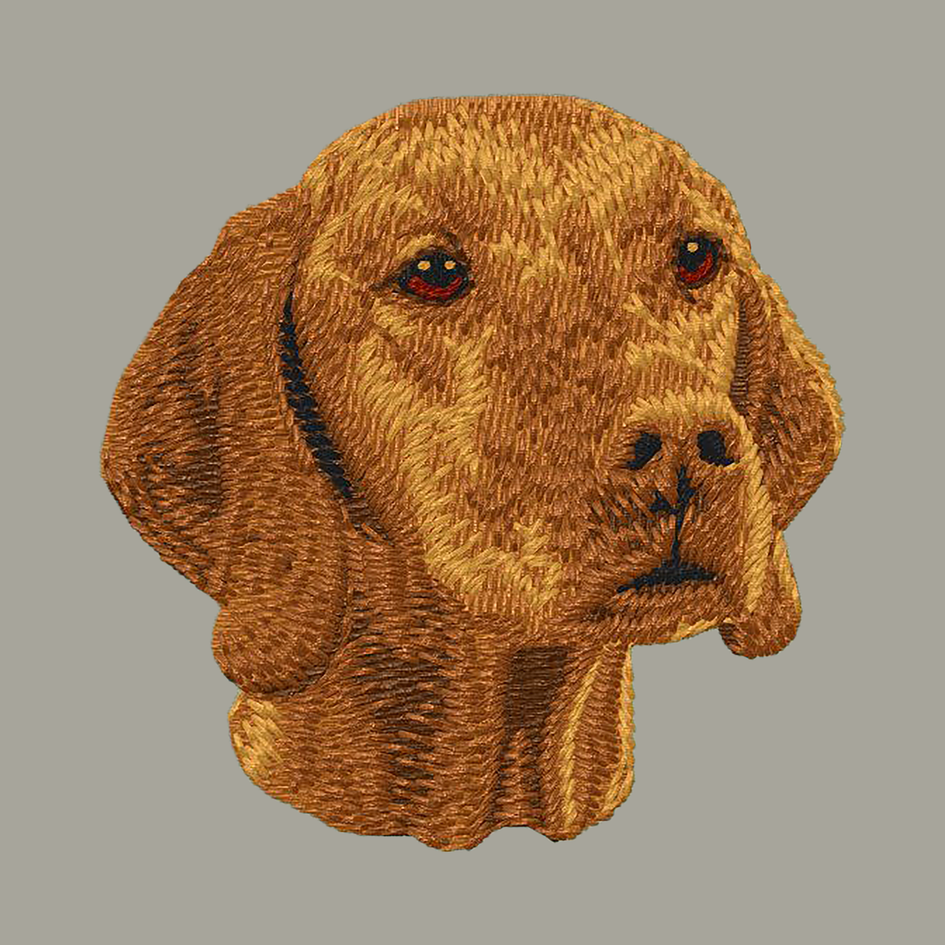 Vizsla Embroidered Classic Long Sleeve Shirt