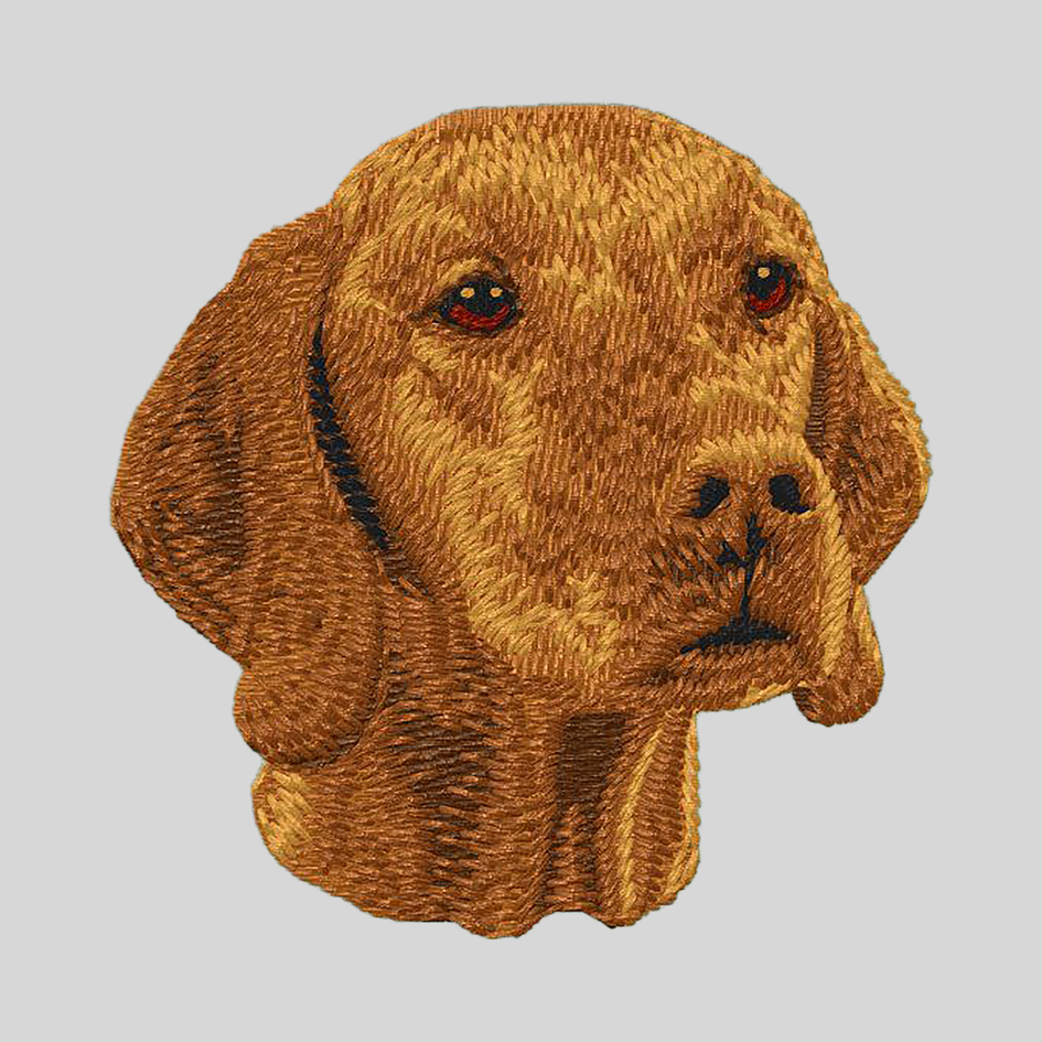 Vizsla Embroidered Mock Neck Sweatshirt