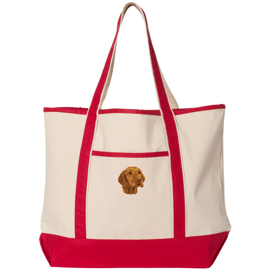 Vizsla Embroidered Tote
