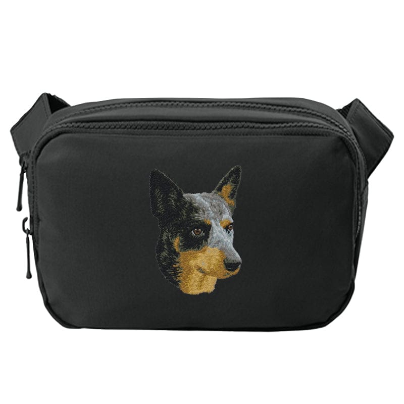 Australian Cattle Dog Embroidered Crossbody Bag
