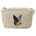 Australian Cattle Dog Embroidered Crossbody Bag