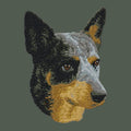 Australian Cattle Dog Embroidered Baseball Cap