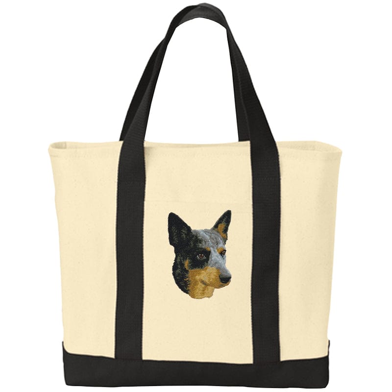 Australian Cattle Dog Embroidered Tote