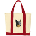 Australian Cattle Dog Embroidered Tote