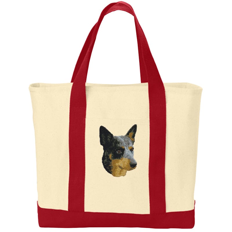 Australian Cattle Dog Embroidered Tote