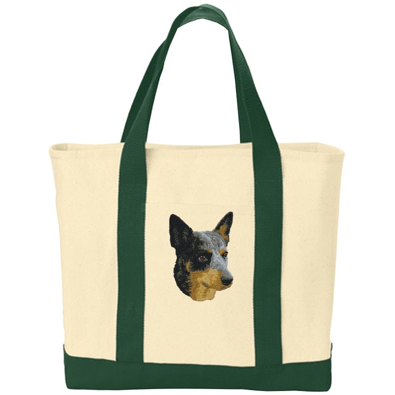 Australian Cattle Dog Embroidered Tote