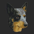 Australian Cattle Dog Embroidered Wearable Blanket