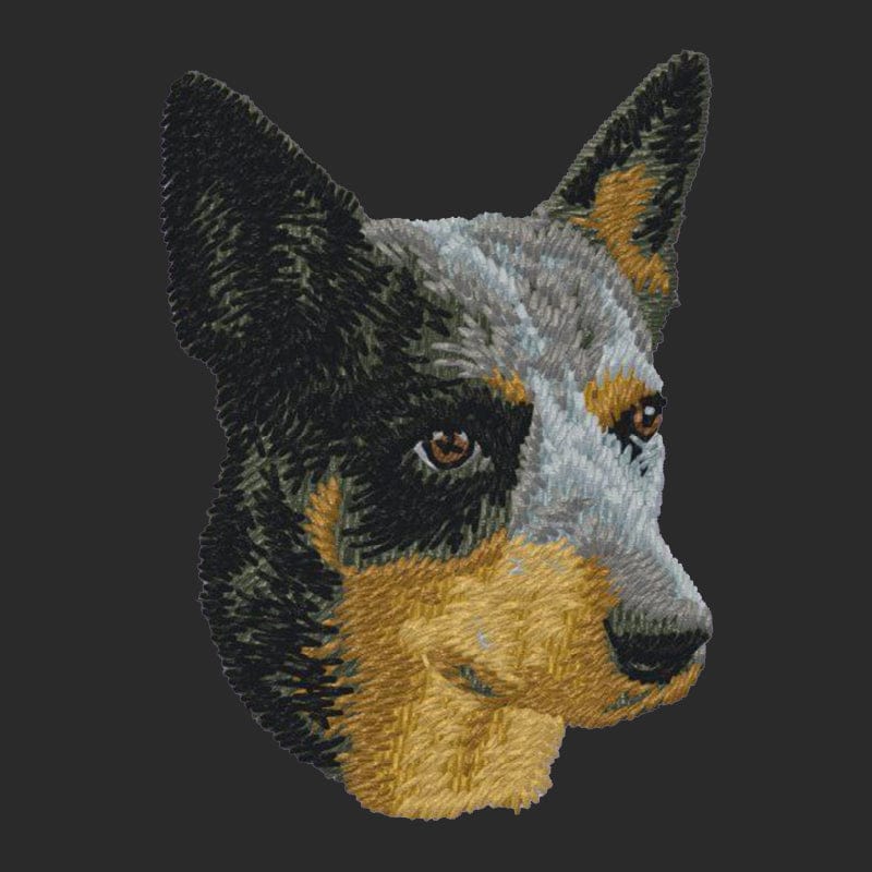 Australian Cattle Dog Embroidered Wearable Blanket