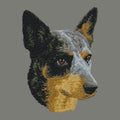 Australian Cattle Dog Embroidered Wearable Blanket