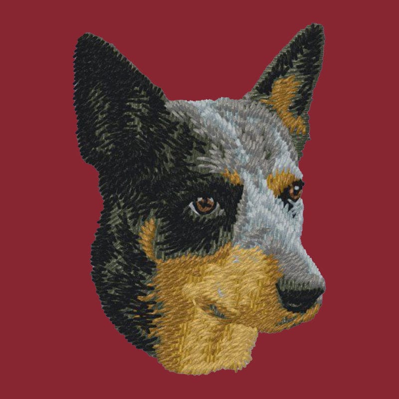 Australian Cattle Dog Embroidered Wearable Blanket