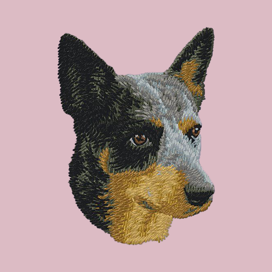 Australian Cattle Dog Embroidered Baseball Cap