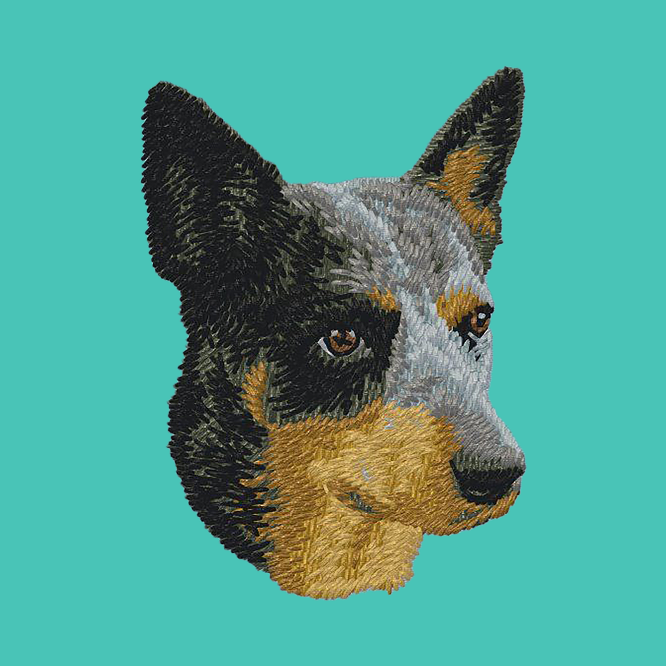 Australian Cattle Dog Embroidered Baseball Cap