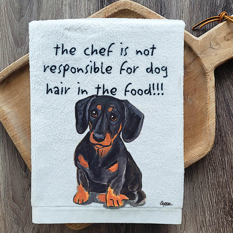 Dachshund Dish Towel