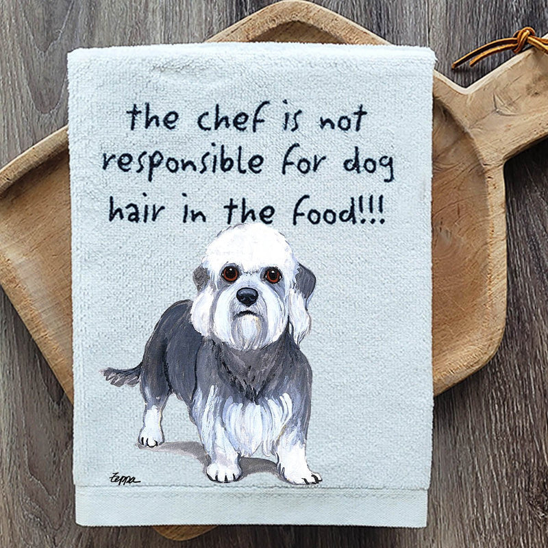 Dandie Dinmont Terrier Dish Towel