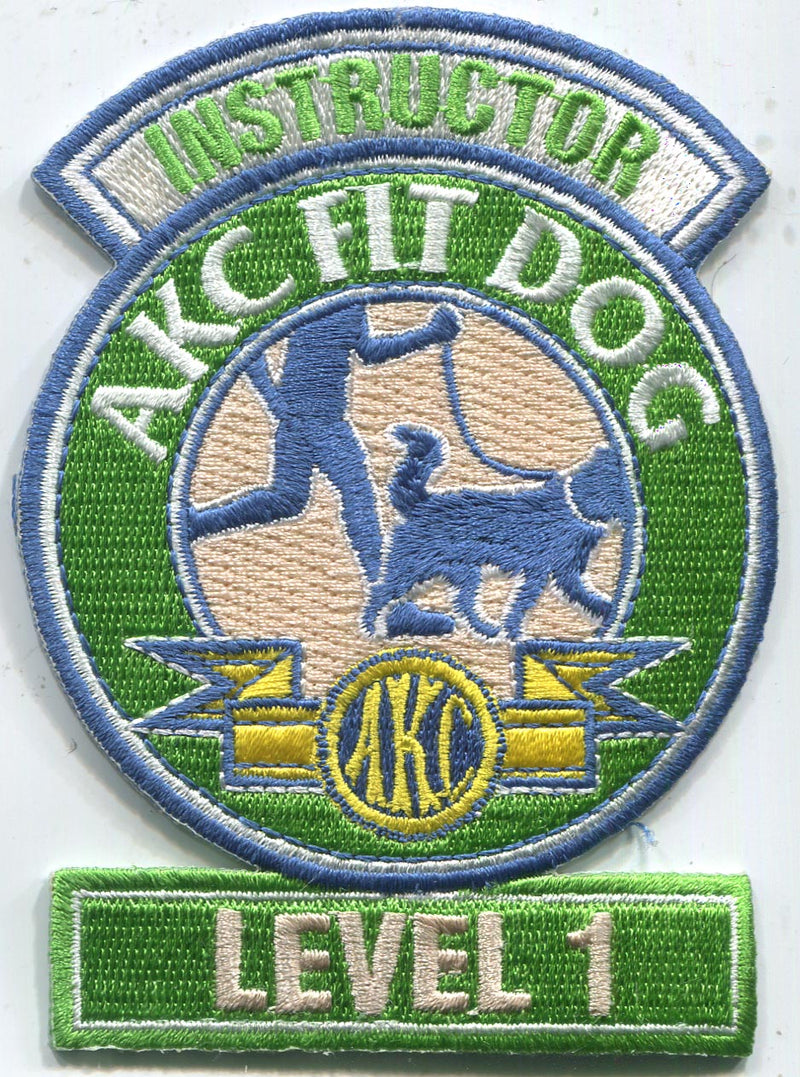 Fit Dog Instructor Patch